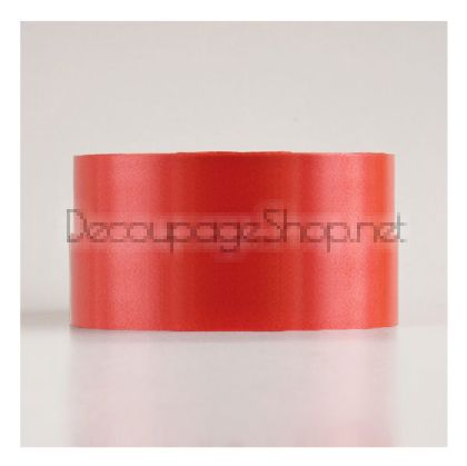 Панделка ЧЕРВЕНА, 1 ролка 3см/ 100 ярда - 91,44м