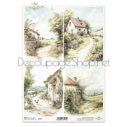 ITD COLLECTION ДЕКУПАЖНА ОРИЗОВА ХАРТИЯ А4 - R2577
