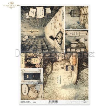 ITD COLLECTION ДЕКУПАЖНА ОРИЗОВА ХАРТИЯ А4 - R2658