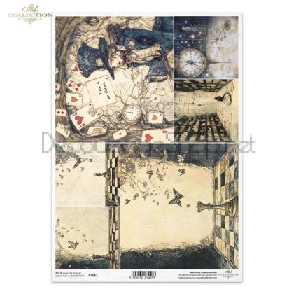 ITD COLLECTION ДЕКУПАЖНА ОРИЗОВА ХАРТИЯ А4 - R2653