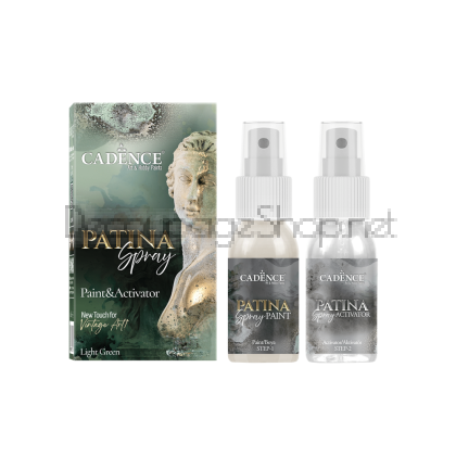 CADENCE ПАТИНА СПРЕЙ 50+50 МЛ. - LIGHT GREEN