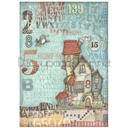 STAMPERIA FURRY FRIENDS ДЕКУПАЖНА ХАРТИЯ А4 - DFSA41065