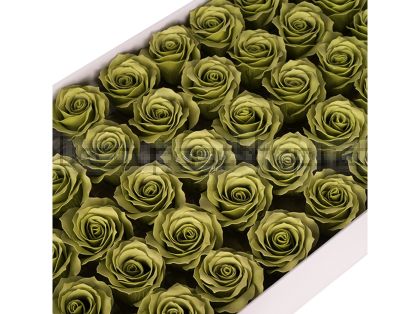Сапунена роза Love De Luxe , 6.5см x 5,8см, Olive