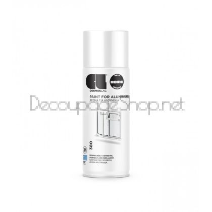 Cosmos Lac 380 Спрей за Алуминий и Алуминиева Дограма RAL9010