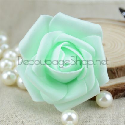 Силиконови розички, чашка 70 мм/ 10 бр. светла мента (70/100/2760-2)