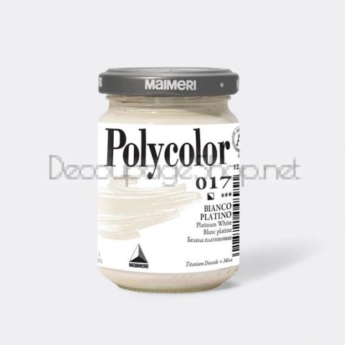 MAIMERI АКРИЛНИ БОИ 140 МЛ. - ПЛАТИНЕНО БЯЛА
