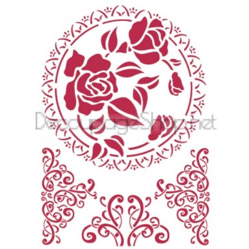 STAMPERIA УНИВЕРСАЛЕН ШАБЛОН ЗА МНОГОКРАТНА УПОТРЕБА KSG189