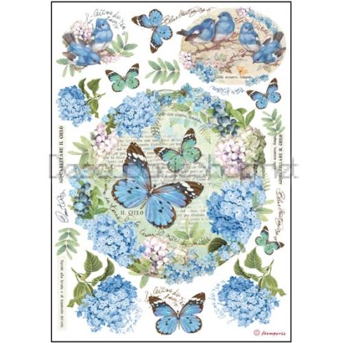 STAMPERIA ДЕКУПАЖНА ОРИЗОВА ХАРТИЯ А4 -  DFSA4183