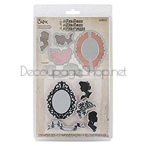 SIZZIX ЩАНЦИ ЗА ИЗРЯЗВАНЕ И ПЕЧАТ - FRAMED SILHOUETTES