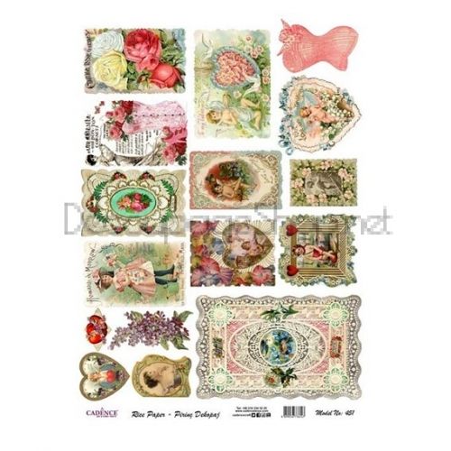 CADENCE  ДЕКУПАЖНА ОРИЗОВА ХАРТИЯ А3 - 451