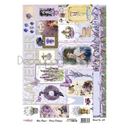 CADENCE  ДЕКУПАЖНА ОРИЗОВА ХАРТИЯ А3 - 531