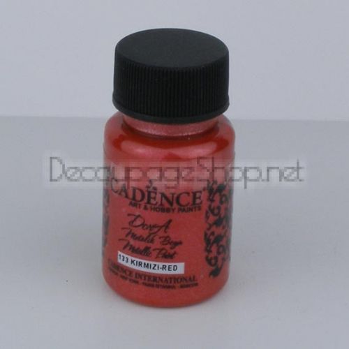 Акрилна боя супер металик 50ml - Dora - SILVER 132