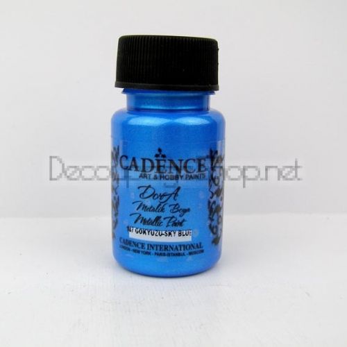  CADENCE Акрилна боя супер металик 50ml - Dora - LIGHT BLUE 186