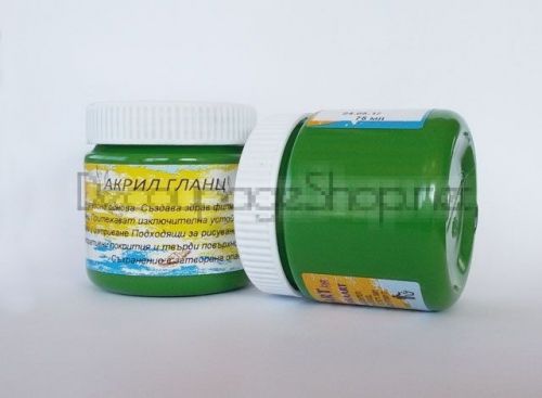 АКРИЛ ГЛАНЦ -75мл - СГ225 - Тревно Зелено - ЛОРКА