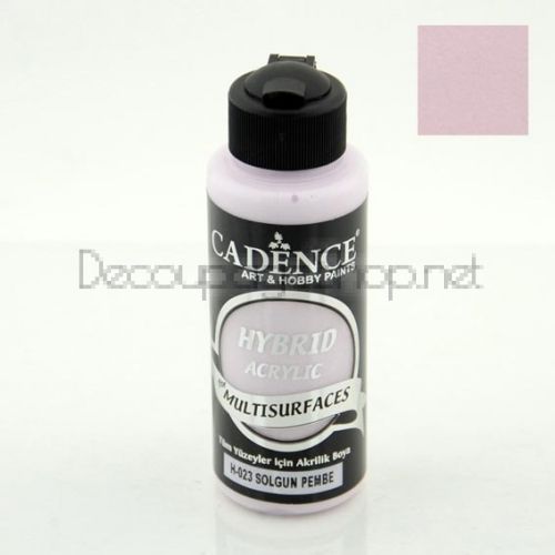 CADENCE АКРИЛНА БОЯ HYBRID 120 МЛ. - FADED PINK H-023