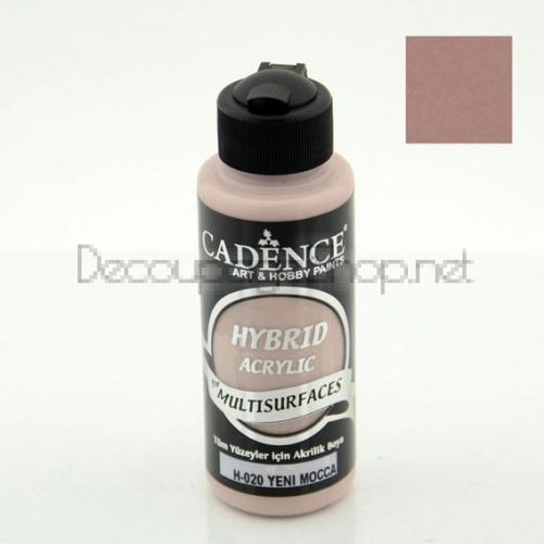 CADENCE АКРИЛНА БОЯ HYBRID 120 МЛ. - NEW MOCCA H-020