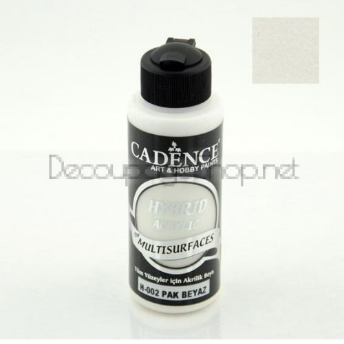 CADENCE АКРИЛНА БОЯ HYBRID 120 МЛ. - PURE WHITE H-002