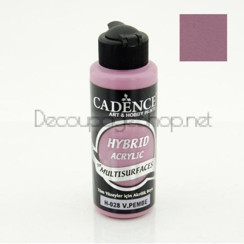 CADENCE АКРИЛНА БОЯ HYBRID 120 МЛ. - VIKTORIA PINK H-028