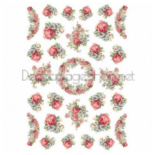 STAMPERIA ДЕКУПАЖНА ОРИЗОВА ХАРТИЯ А4 - DFSA4207