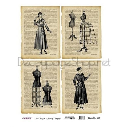 CADENCE ДЕКУПАЖНА ОРИЗОВА ХАРТИЯ A4 - 463