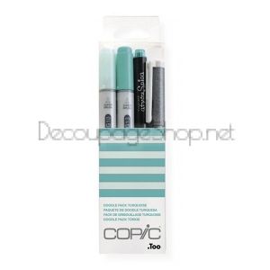 COPIC DOODLE PACK - TURQUOISE
