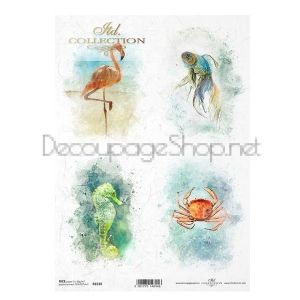 ITD COLLECTION ДЕКУПАЖНА ОРИЗОВА ХАРТИЯ А4 - R1610