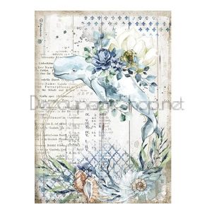 STAMPERIA ДЕКУПАЖНА ОРИЗОВА ХАРТИЯ А4 -  DFSA4559