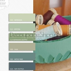 Тебеширена боя CHALKY PAINT - Maxi Decor - цвят 524 DARK BLUE GREY - 250МЛ.