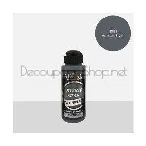 CADENCE АКРИЛНА БОЯ HYBRID 120 МЛ. - ANTHRCHITE BLACK H-091