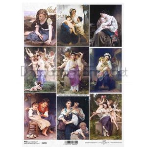 ITD COLLECTION ДЕКУПАЖНА ОРИЗОВА ХАРТИЯ А4 - R1893