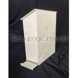 Пощенска дървена кутия - 27 х 11 х 30/33см