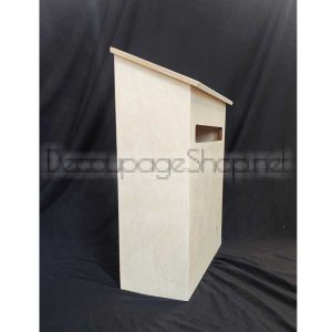 Пощенска дървена кутия - 27 х 11 х 30/33см