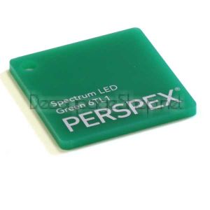 Лят плексиглас – Perspex Cast - 3MM - 20 x 30см - ЗЕЛЕН 6TL1