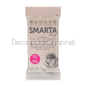 SMARTA САМОСЪХНЕЩА ПОЛИМЕРНА ГЛИНА 100 ГР – NEON PINK 21
