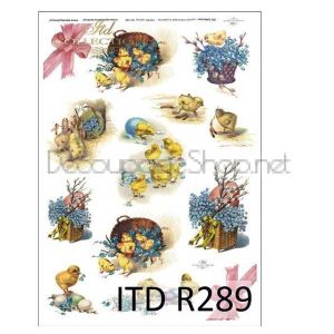 ITD COLLECTION ДЕКУПАЖНА ОРИЗОВА ХАРТИЯ А4 - R0289