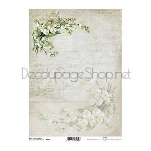 ITD COLLECTION ДЕКУПАЖНА ОРИЗОВА ХАРТИЯ А4 - R2063