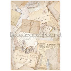 STAMPERIA ДЕКУПАЖНА ОРИЗОВА ХАРТИЯ А4 - DFSA4914