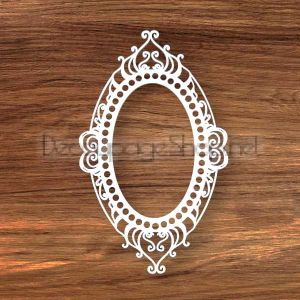 СЕТ от бирен картон РАМКА - 6 х 10см -  BE16 фон