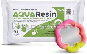 AQUA RESIN - Минерална керамика за отливки - смола полирезин за смесване с вода - 1кг