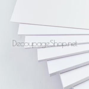 Пенокартон PREMIER 5 mm - А3 - 30 x 42 cm : Бял FOAM BOARD WHITE