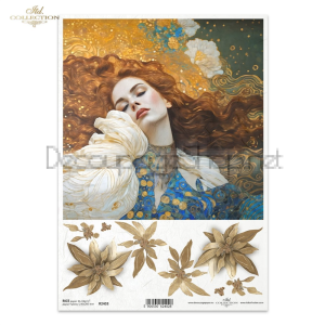 ITD COLLECTION ДЕКУПАЖНА ОРИЗОВА ХАРТИЯ А4 - R2403