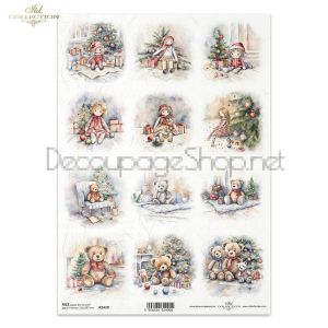 ITD COLLECTION ДЕКУПАЖНА ОРИЗОВА ХАРТИЯ А4 - R2428