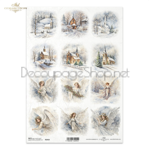 ITD COLLECTION ДЕКУПАЖНА ОРИЗОВА ХАРТИЯ А4 - R2429