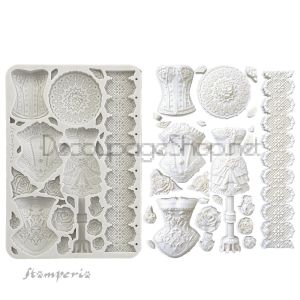 STAMPERIA OLD LACE СИЛИКОНОВ МОЛД KACMA543
