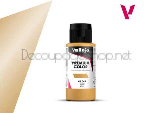 Боя за аерограф Premium 60мл - Metallic Gold  Acrylicos Vallejo