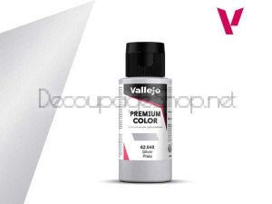 Боя за аерограф Premium 60мл - Metallic Silver  Acrylicos Vallejo