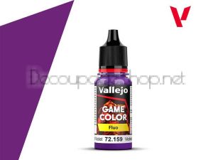 Game color 18ml 72. 159 - Fluo Violet Acrylicos Vallejo