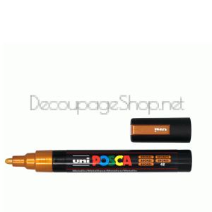 Акрилен Маркер : Posca 5M : БРОНЗ