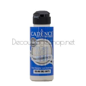 CADENCE АКРИЛНА БОЯ GLITTER HYBRID 120 МЛ - OLD LACE HSG-006