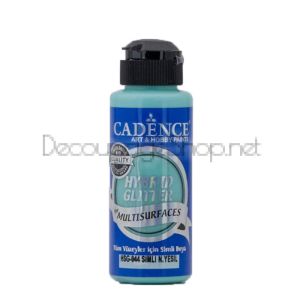 CADENCE АКРИЛНА БОЯ GLITTER HYBRID 120 МЛ - MINT GR. HSG-044